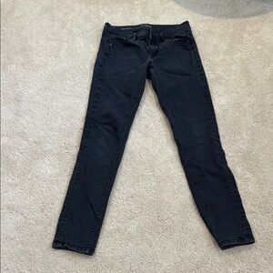 LOFT Modern Skinny Black Jeans (Size 26 / 2)